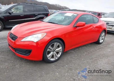 2012 Hyundai Genesis Coupe 2.0T z USA, uszkodzony, nr VIN KMHHT6KD0CU067817